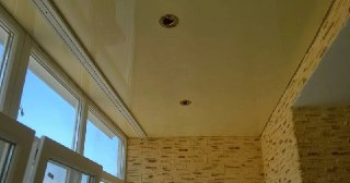 Натяжной потолок на балкон Майкоп, цена 6261 руб.