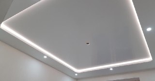 Светодиодные натяжные потолки Майкоп, цена от 1566 руб.
